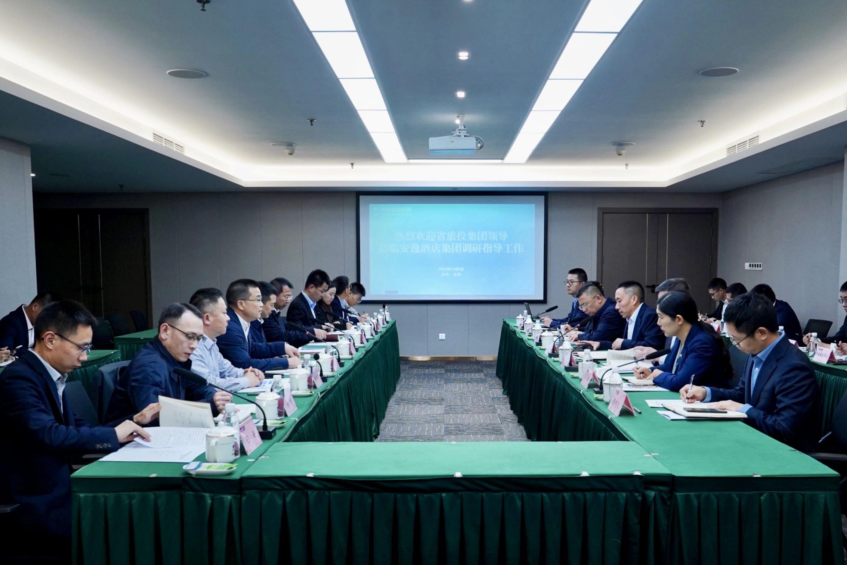 省新利体育集团党委书记、董事长游勇率队赴二级子公司调研