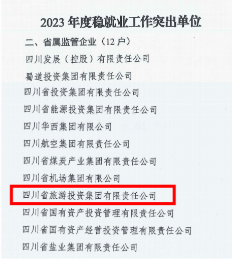 省新利体育集团稳就业事情获省国资委转达表扬 - 新利体育